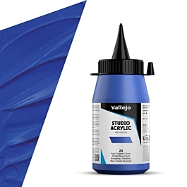 Acrílico Studio 025 Azul Cobalto Vallejo 500ml