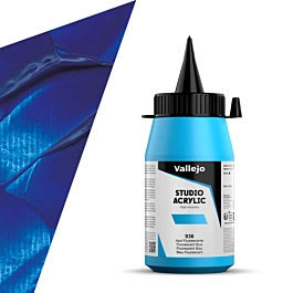 Acrílico Studio 936 Azul Fluorescente Vallejo 500ml