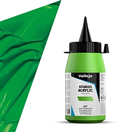 Acrílico Studio 937 Verde Fluorescente Vallejo 500ml