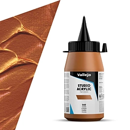 Acrílico Studio 940 Cobre Vallejo 500ml