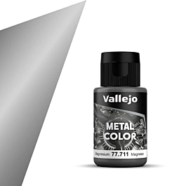Pintura modelismo 711 Magnesio Metal Color Vallejo 32ml