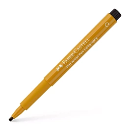 Faber Castell Pitt Artist Pen Calligraphy Stift Grüngold