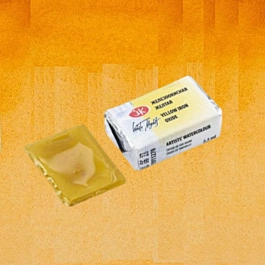 Acquerello per artisti Ossido Giallo 270 Godet Notti Bianche