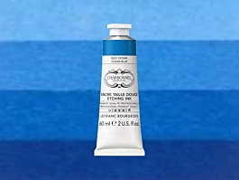 Tinta para Grabado Azul Océano 60ml Lefranc Bourgeois