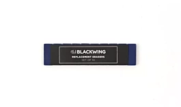Set de 10 gommes de rechange Blackwing bleues
