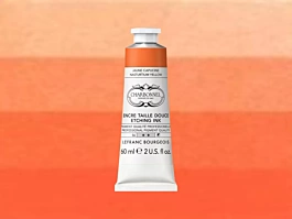 Tinta para Grabado Amarillo Capuchino 60ml Lefranc Bourgeois