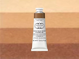 Tinta para Grabado Tierra Sombra Tostada 60ml Lefranc Bourgeois