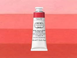Tinta para Grabado Rojo Carmín 60ml Lefranc Bourgeois