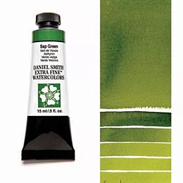 Watercolour Extra Fine Sap Green tube S.2 Daniel Smith 15ml