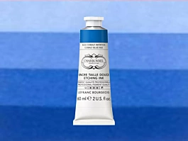 Tinta para Grabado Azul de Cobalto 60ml Lefranc Bourgeois