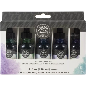 Set 5 Acuarela Líquida #02 Kelly Creates 30ml