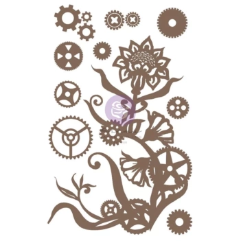 Die-cuts Chipboard Steampunk Flowers Finnabair 