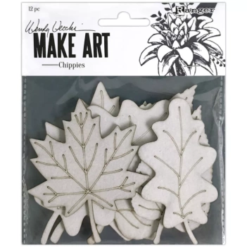 Die-Cuts de Chipboard Make Art Chippies Blossoms Wendy Vecchi