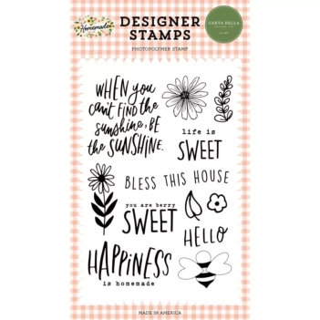 SUPER DEAL **30%** Carta Bella Clear Stamps Be The Sunshine Homemade 