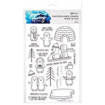 Clear Polar Penguins Simon Hurley Ranger Polar Stamps