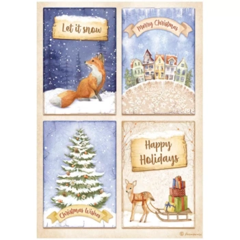 Die-cuts Ephemera All Around Christmas Stamperia
