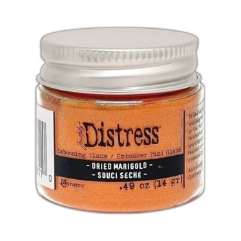 Polvos Embossing Distress Glaze Dried Marigold Tim Holtz Ranger