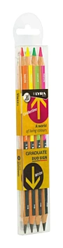 Set de 4 crayons Lyra Graduate Duo Sign Giotto