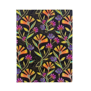 12 month flexible planner Wildflowers 2026 Ultra Paperblanks 18x23cm 100g/m²