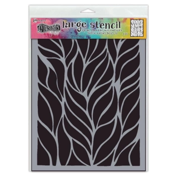 Plantilla de stencil Fronds of Fun Dylusions Ranger 20x30cm