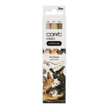 Set 3 Pet Palette Layer &amp; Mix Copic Ciao Pet Palette Layer &amp; Mix alcohol markers