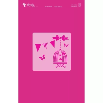 Plantilla de stencil Azulejos 13x13cm