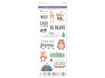 Stickers Stay Wild My Child MultiCraft