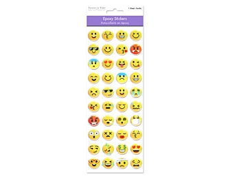Epoxy Stickers Emoticonos Caras #1 MultiCraft