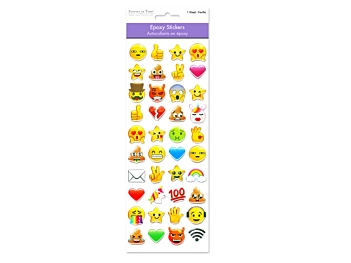 Epoxy Stickers Emoticonos Caras #2 MultiCraft