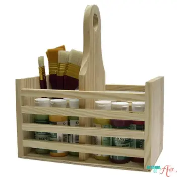 Porta herramientas de madera