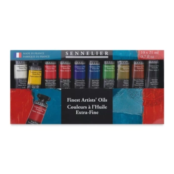 Set 10 Óleos Extrafinos Sennelier 21ml