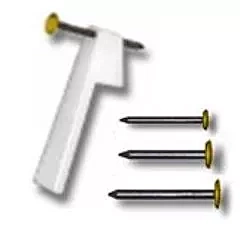 Set 12 Clavos e Instalador para Cuadros