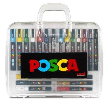 Maletín 20 Rotuladores Surtidos Posca 