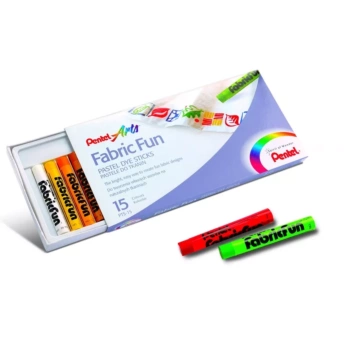 Set 15 Textile Pastels Fabric Fun Pentel