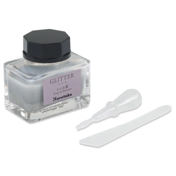 Kuretake Glitter Ink additive ink Ink-café Drop of Shimmer 20ml