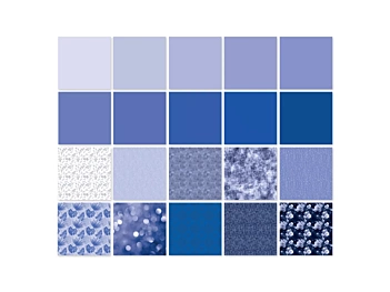 Set de Scrapbooking Blue MultiCraft 10x10cm