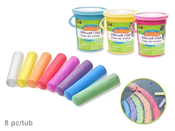 Set de Tizas Jumbo Multicolor MultiCraft