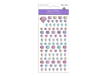 Epoxy Stickers Diamantes MultiCraft
