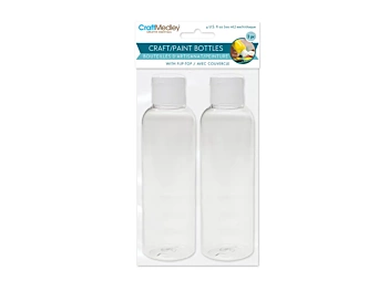 Set de 2 Botellas Transparentes MultiCraft 120ml