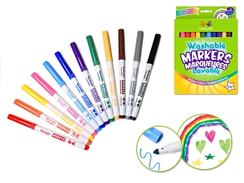 Set de 12 Rotuladores Lavables Lil' Artist MultiCraft