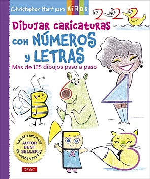 Dessiner des dessins animés avec des chiffres et des lettres C Hart English