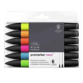 Set 6 Promarker Neón Winsor and Newton