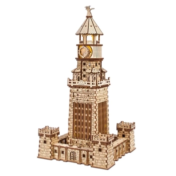 Modellino Faro di Alessandria 3D Ugears