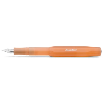 Kaweco Mandarin light mandarin fountain pen Frosted Sport 
