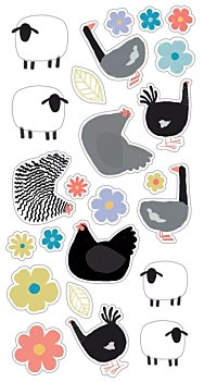 Stickers transparentes Love Artemio