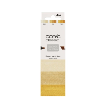 Set of 3 Desert sand tints Designer Collection Copic Classic alcohol markers