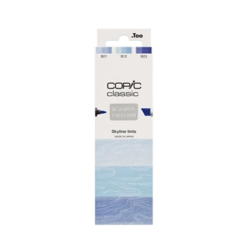 Set of 3 Copic Classic Designer Collection Skyline markers