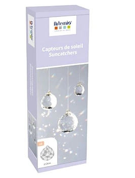 Artemio Set 4 sun catchers 2cm