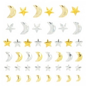 Artemio 3D Stickers moons and stars 