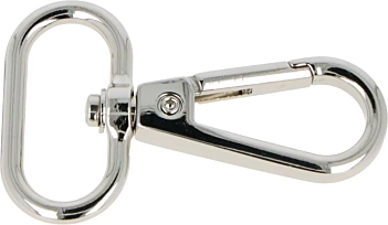 Artemio Set 2 Schlüsselkarabiner Silber